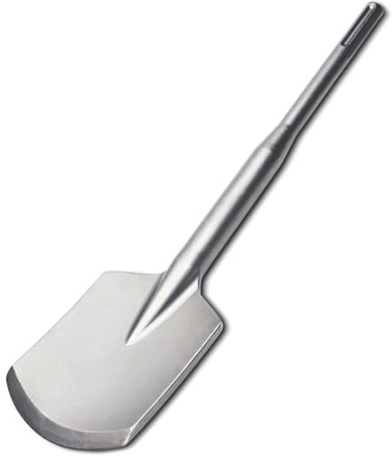 TOOSOAR SDS MAX Cincel, Cincel de Cinco Agujeros con Mango Redondo, Cincel SDS MAX para Azulejos de Pared, Hormigón, Piedra, 450MM
