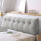 OHMG 180CM XXL Rückenkissen Bett,Lang Keilkissen Hohen Rückenkissen Kissen Bettkissen Rückenlehne Nackenstützkissen Rückenstützkissen Lordosenstütze Lesekissen für Bett und Sofa ﻿