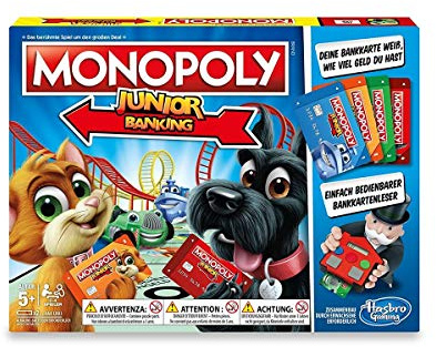Hasbro Gaming E1842100 - Monopoly Junior Banking Kinderspiel