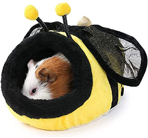 JanYoo Kleintierhöhle für Chinchilla, Igel, Meerschweinchen, Käfigzubehör, Spielzeug, für Bartagame, Hamster, Frettchen, Ratte