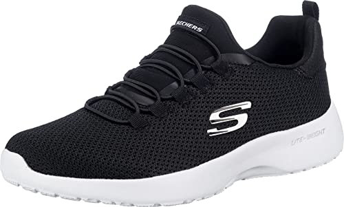Skechers Dynamight - Negro/Blanco Polyester