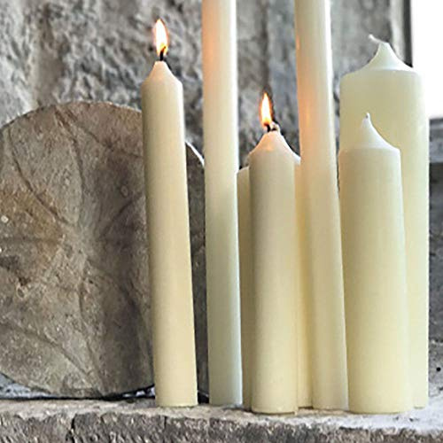 Church Altar Pillar Candles from 1 1'8' to 3' Diameter (3'' x 12'' Pk of 1)