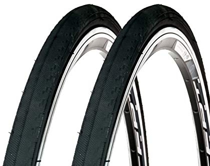 2 Stück 28 Zoll Fahrrad Reifen 23-622 Rennrad Race Sport Tire 28x1.0 Mantel schwarz