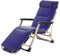 YLCJ Liegestuhl Balkon Haushalt Klappstuhl Büro Lunch Stuhl Siesta Bett Lazy Chair Strandkorb Couch Faltbar (Farbe: Blau)