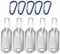 5Pcs 60ml Portable Spray Bottle Hand Hook Keychain Carriers Spray Bottle