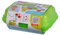 Simba 104010179 - ABC Eierformensortierer, 6 Eier mit bunten Formen zum Entdecken, sortieren, Babyspielzeug, 7cm, ab 12Monate