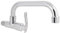 Grifo de agua para cocina, grifo de agua para fregadero de agua fría individual montado en la pared G1/2in para uso doméstico en la cocina(Type A 25cm)
