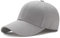 Bakicey Baseball Cap Unisex - Kappe Aus Baumwolle für Erwachsene, Casual Reine Farbe Baseboard Mütze Verstellbar für Damen Und Herren (Grau)