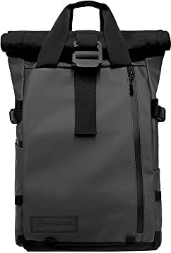 WANDRD PRVKE V3 21L Travel & Camera Bag Weather-Resistant Padded Camera Backpack with Expandable Roll Top, Laptop Sleeve, Clamshell Opening, & Quick Side Access - Photo Bundle