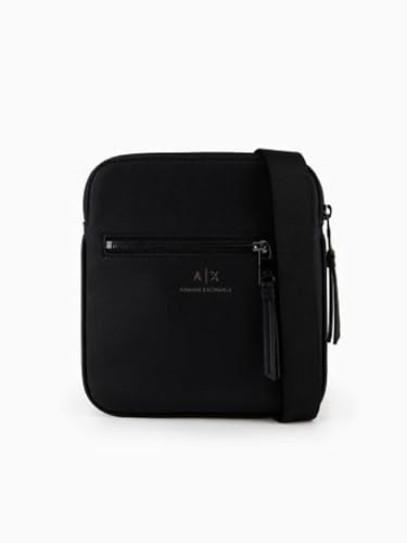 Armani Exchange Herren Essential, Dino, Flat Crossbody,