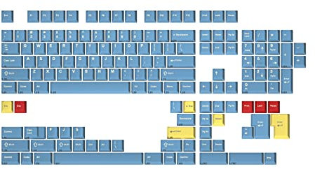 DROP MiTo GMK Godspeed Custom Keycap Set - Doubleshot Cherry Profile - Compatible with Cherry-MX Style Stems & Layouts: 60%, 65%, 75%, TKL, 100% Mechanical Keyboards (Columbia Kit)