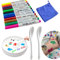 IRWPITW Magical Water Painting Pen (12 Colors + 2 Ceramic Spoons + 1 Towel)