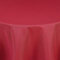 Tischdecke | Rot - Rund - 220cm | Gartentischdecke | Outdoor-Decke | Lotus-Effekt | Leinen-Optik | Schmutzabweisend