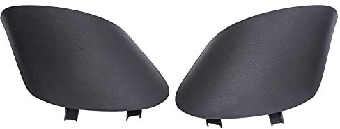 Akozon Seitenspiegelarmabdeckung, Linke/rechte Autospiegelkappe für Fiat 500 Für Fiat 500 Cabrio Für Abarth 595 Für Abarth 695