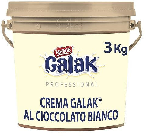 Galak NESTLÉ PROFESSIONALE Crema Spalmabile al Cioccolato Bianco, Secchiello 3k g