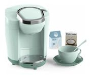 IMITOYS Cafetera de Capsulas Azul con Luces y Sonidos