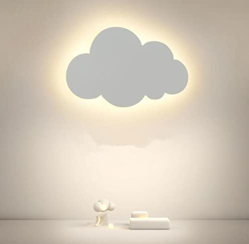 SXYSXYSXY LED Kreativ Wolken Wandleuchte Innen 10W Modern Wandlampe Wandbeleuchtung Wandleuchten 3000K/4500K/600K für Wohnzimmer Schlafzimmer Treppenhaus Flur 30 * 19cm