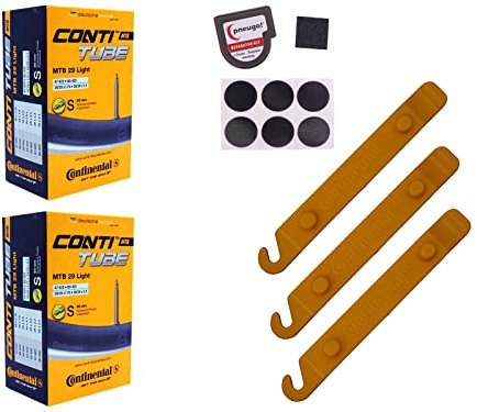 2X Schlauch Continental 47-622 (28x1.75) SV 60mm Sclaverand +Reifenheber