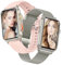 Smartwatch Donna Uomo 1.57 Smart Watch con Chiamate 130 Sport Vocale AI Impermeabile IP68 Contapassi SPO2 Sonno Cardiofrequenzimetro, Orologio Smartwatch 5.1 connessione Bluetooth per Android iOS