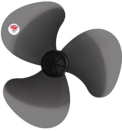 DOITOOL Universal LüFterflüGel Ersatz FüR 14.75 Zoll (375Mm), 3 BläTter Plastik Aus Kunststoff, ErhöHte Luftzirkulation FüR Haushaltstisch- Und Standventilatoren, Leise Tischventilator Zubehör