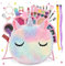 Maquillaje para Niñas, Anpro Kit de Maquillaje Niñas, Juego de Maquillaje para Niños Maquillaje Lavable y Seguro para Niñas, Juguete de Maquillajepara cumpleaños 3 4 5 6 7 8 9 10 Años