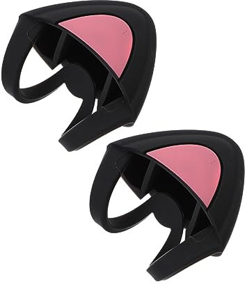 Garneck Silikon Katzenohren Kopfhörer-dekor Langlebig Bezauberndes Design Passend Für Headsets Einfach Anzubringen Niedliches Zubehör Geschenkidee Für Freunde Und Familie