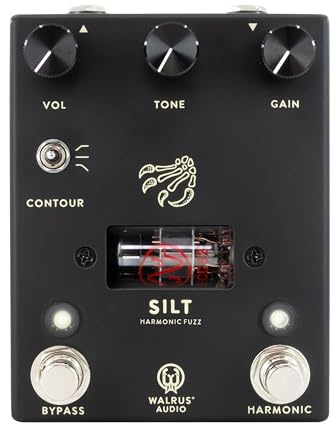 Walrus Audio Silt Harmonic Tube Fuzz Black - Distortion für Gitarren