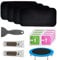 Trampolin Reparaturkit Rechteckige Klebstoff Trampolin -Patch Reparatursatz Set Sprungmatte Reparatur -Kit mit Kleber Trampolin Reparatur Kit