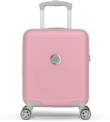 SUITSUIT Handgepäck Koffer mit 4 Rollen 44 x 32 x 20 cm - Hartschalen Kabinentrolley mit Zahlenschloss - Caretta Pink Lady