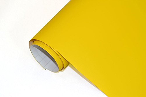Neoxxim 57,2€/2 3D Autofolie matt gelb matt Muster A4 21 x 30 cm Lackfolie Car Wrapping Lackschutzfolie blasenfrei flexibel