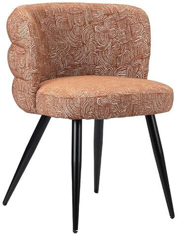 Pole to Pole Esszimmer Stühle - Cloud Küchenstühle Modern - Armlehnstuhl - Polsterstuhl - Safiya Terracotta