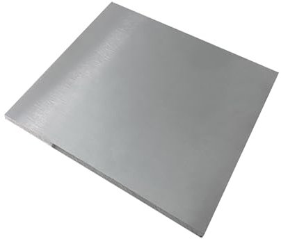 CXGBQSJ Placa De Aluminio 6061, Lámina Fina De Aluminio Multiusos con Película Fina para Piezas De Maquinaria, Artesanías Industriales,200x200mm,8mm