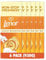 Lenor Laundry Perfume Scent Booster, 6 packs x155 g, Gold Orchid, Non-stop Freshness Up To 12 Weeks In Storage