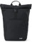 AEVOR Rolltop Small, Kleiner Rucksack für Damen und Herren, 22-25L Volumen, 14 Laptopfach, Frontfach, ergonomisch gepolstert, leicht, Alltag, Beruf, Schule, Tagesrucksack, Schwarz