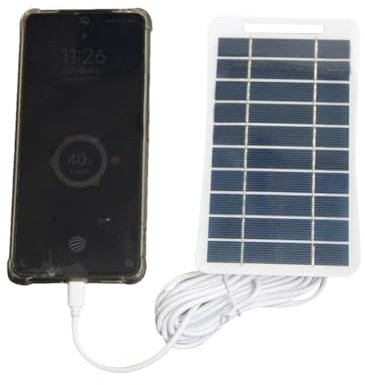 2w 5v Small Solar Panel - Doorbel Solarr Charger, USB Energy Source | Usbs Solars Chargerr with Mount, Reliable Solution for Cameras Doorbellss Radios and Phones Doorbell Setup