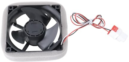 ECSiNG 1pc Ventilador de Motor Congelador Y Evaporador Refrigerador Compatible con Samsung DA81-06013A DA31-00287A AP5914786 PS9603956 U92C12MS1B3-52 12 V CC 0,16 A 109,9 X 109,9 Mm
