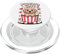 Pupcorn Liebe Kawaii süßer Welpe in Popcorn Herzen Stars PopSockets PopGrip für MagSafe
