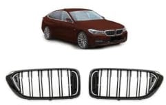 Sportgrill passend für BMW 6er Gran Turismo G32 17-20, schwarz