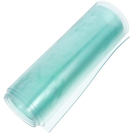 TEHAUX Transparente PVC Hundeklappe Ersatzklappe für Hundehütte Universelle Passform und Erhöhte Selbstgemacht Hundehäuser Haustiertür Zubehör