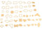 Patchwork Schablonen, Schablonen Set, Acryl, Transparent, 54 Stück Hexagon Schablone Patchwork