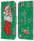 Head Case Designs Offizielle Animal Club International Hund Weihnachts Socken Leder Brieftaschen Handyhülle Hülle Huelle kompatibel mit Apple iPod Touch 5G 5th Gen