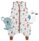schlummersack Baby Schlafsack mit Füßen Sommer 0.5 Tog 120 cm dünn Bambus-Musselin Känguru | Schlafsack mit Beinen ungefüttert für eine Körpergröße von 120-130cm | Schlafsack Baby Sommer