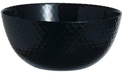 Luminarc Pampille Noir Saladier Verre 24cm Noir