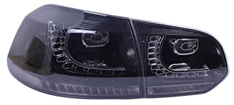 MALOOS Auto-Rücklicht Für Golf 6 2009–2013 MK6 R20 dynamisches Rücklicht Nebelschlussleuchte + Bremslicht + Rückwärtsgang + Blinker