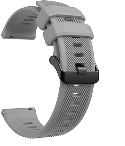 ONECMN Correa deportiva de silicona para reloj Garmin VENU 2, Forerunner745, Vivoactive 4, Fenix Chronos, repuesto de 22 mm, Fenix Chronos, Agate