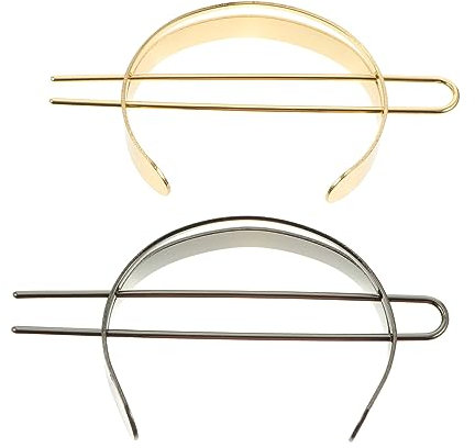 Beaupretty 6 Pcs Hair Extensions Vintage Style Hair Stick Simple Hairpins Hair Bun Forks Jaw Hair Clips Women Hairpin Chinese Hair Sticks Fork Hair Clip Hair Clamps Metal Girl Miss Alloy