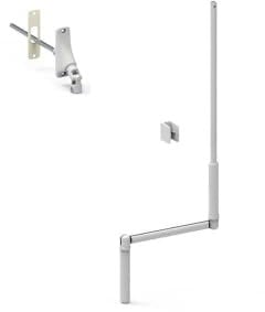 Manivelle de volet roulant 1300 mm Ø 12 mm avec sortie 6P7 à 90°