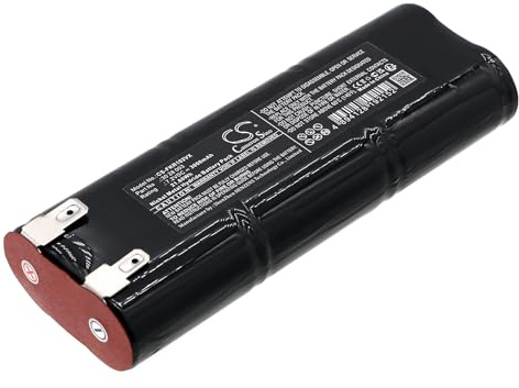 TCTK Akku 3000mAh Kompatibel mit [Fakir] IC 1022, IC1022, für [Inotec] VC72 Ocean Sun Ersetzt 30 27 003, 30 28 003