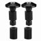 VOBOR Lenkerenden Motorrad,Universal Lenkerstopfen,Lenkergewichte Motorrad Vibrationsdämpfer,für die meisten Motorräder mit 22 mm (7/8 Zoll),für Racing ATV Offroad(Schwarz)