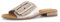 Gabor Damen Pantoletten, Frauen Slipper,Moderate Mehrweite (G),Wedge-Sohle,Schlupfschuhe,schluepfschuhe,Slides,Puder (Gold),39 EU / 6 UK